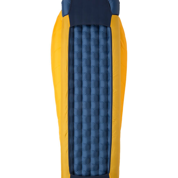 Cumpăra Sac de dormit sintetic Big Agnes Lost Dog 30 (183 cm) Regular Left - yellow/navy