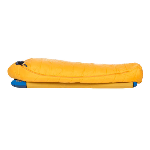 Preţ Sac de dormit sintetic Big Agnes Lost Dog 30 (183 cm) Regular Left - yellow/navy