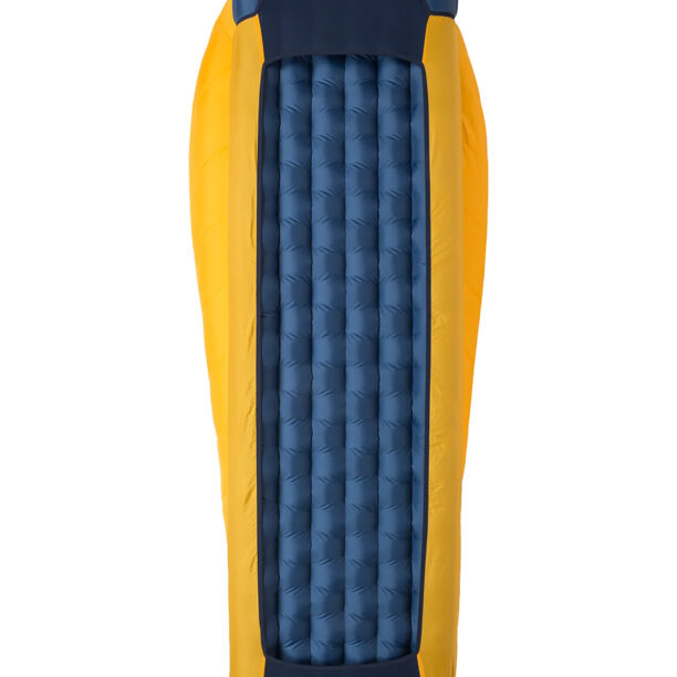 Cumpăra Sac de dormit sintetic Big Agnes Lost Dog 30 (198 cm) Long Left - yellow/navy