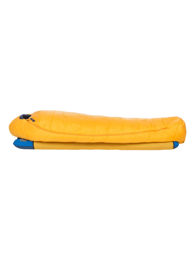 Preţ Sac de dormit sintetic Big Agnes Lost Dog 30 (198 cm) Long Left - yellow/navy