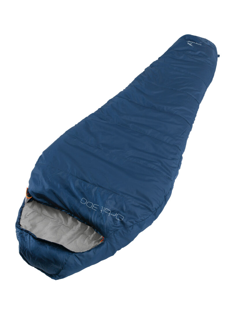 Sac de dormit sintetic Easy Camp Orbit 300 (205 cm) - blue