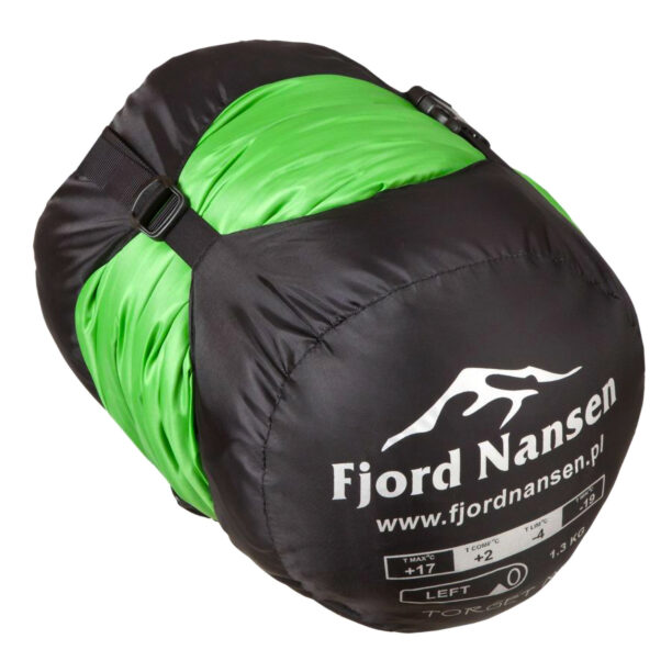 Sac de dormit sintetic Fjord Nansen Torget Mid (178 cm) - emerald/emerald preţ