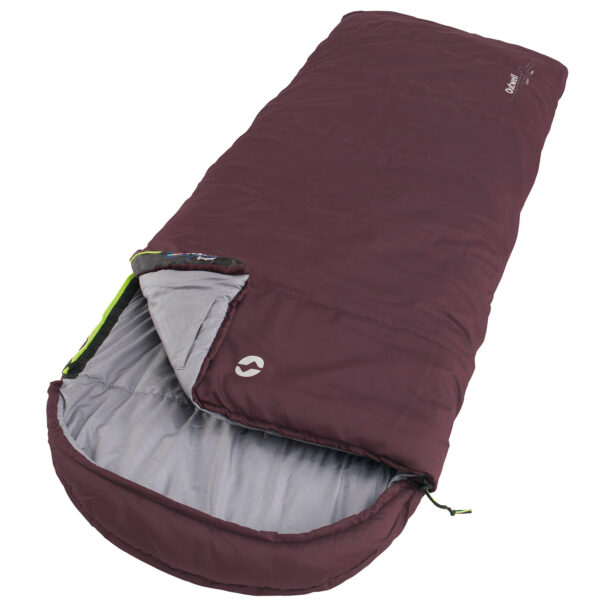 Sac de dormit sintetic Outwell Campion Lux (195 cm) - aubergine preţ