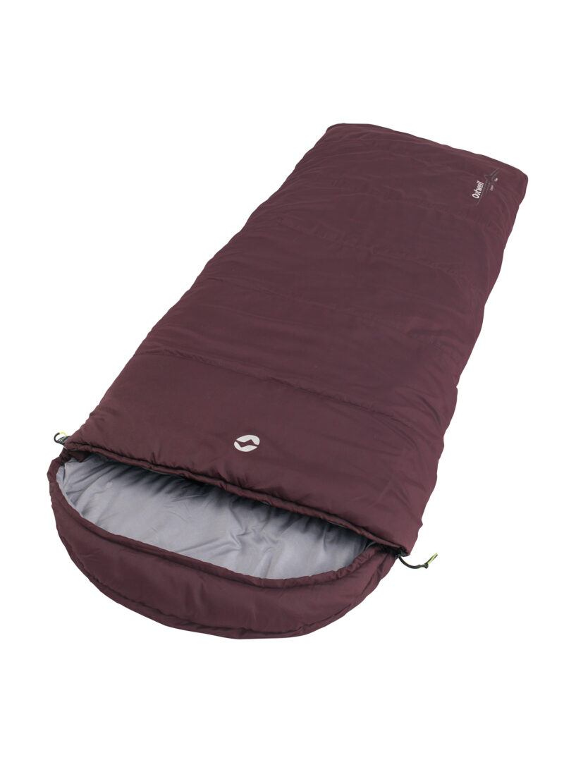 Sac de dormit sintetic Outwell Campion Lux (195 cm) - aubergine