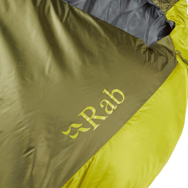 Original Sac de dormit sintetic Rab Solar Eco 0 (185 cm) - chlorite green