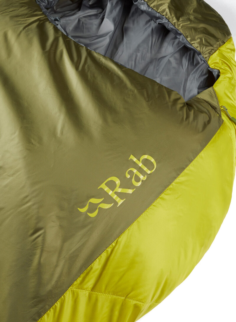 Original Sac de dormit sintetic Rab Solar Eco 0 (185 cm) - chlorite green