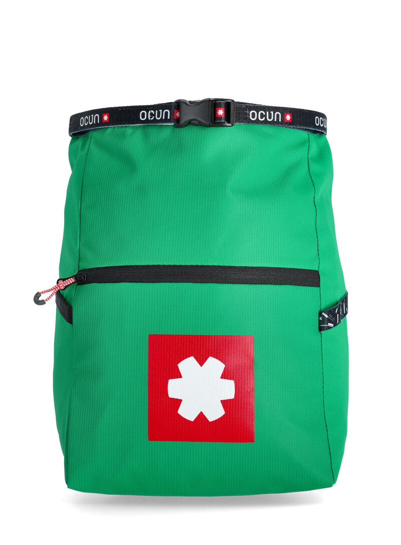 Sac magneziu Ocun Boulder Bag - green/med preţ