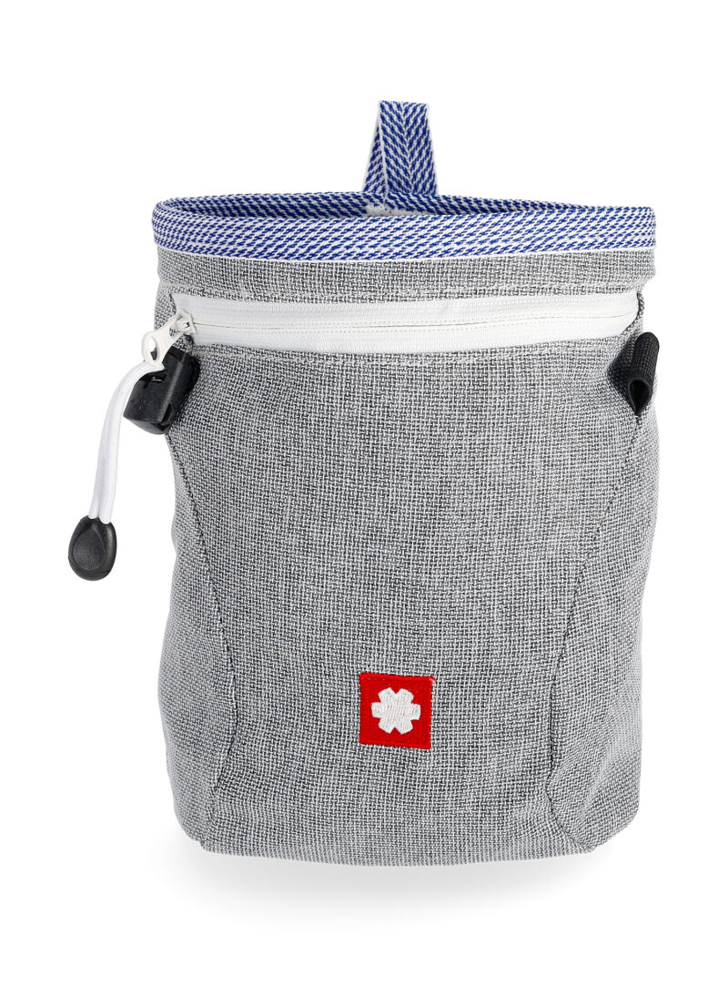 Sac magneziu Ocun Dusty Eco + Belt - grey/blue preţ