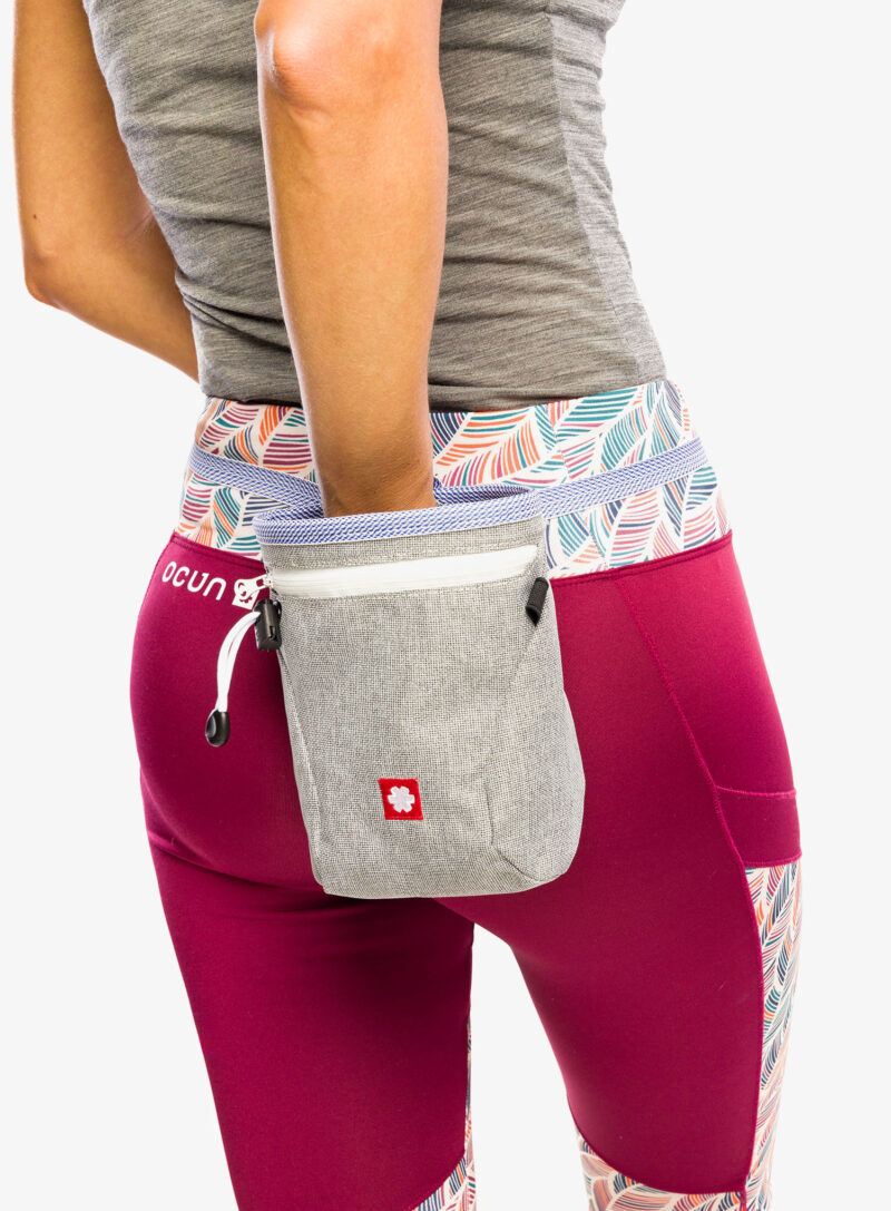 Cumpăra Sac magneziu Ocun Dusty Eco + Belt - grey/blue