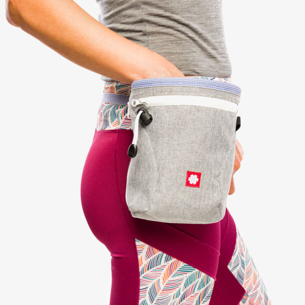 Original Sac magneziu Ocun Dusty Eco + Belt - grey/blue