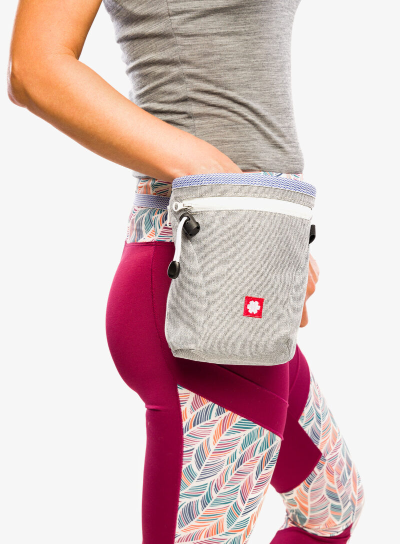 Original Sac magneziu Ocun Dusty Eco + Belt - grey/blue