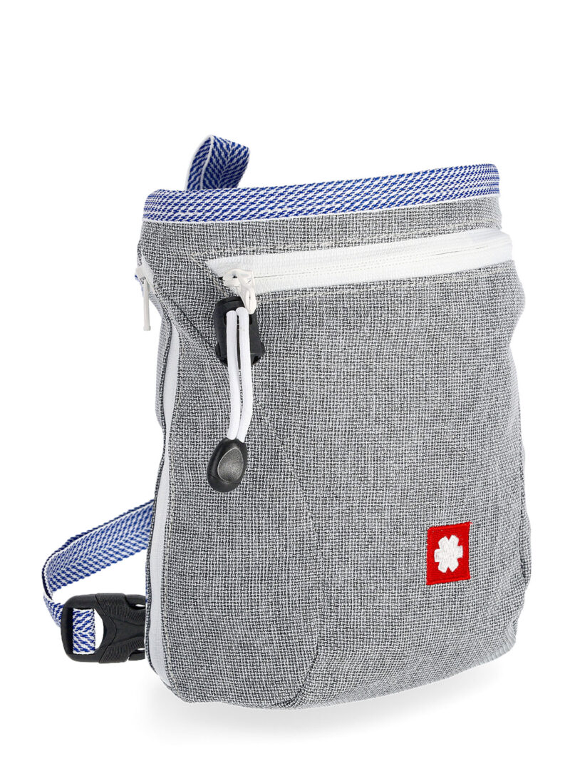 Sac magneziu Ocun Dusty Eco + Belt - grey/blue