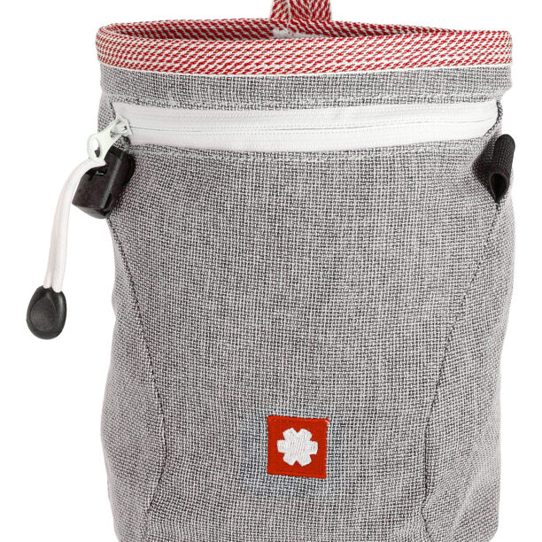 Sac magneziu Ocun Dusty Eco + Belt - grey/red preţ