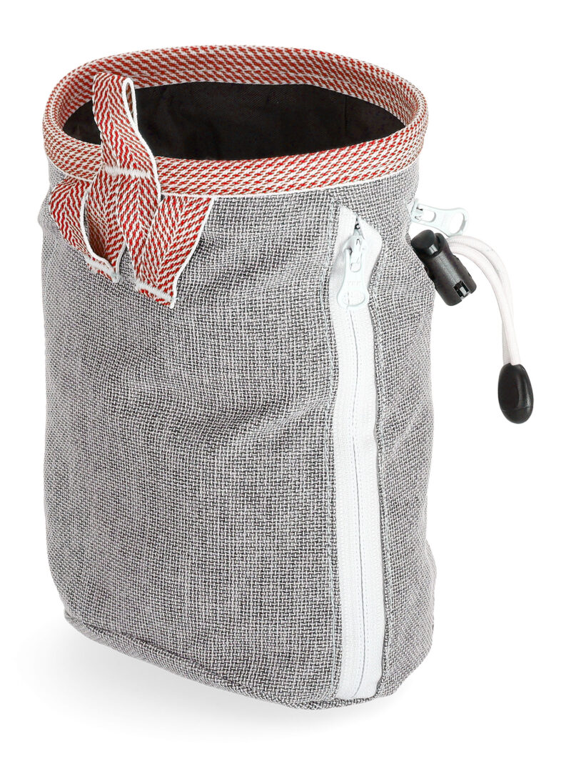 Preţ Sac magneziu Ocun Dusty Eco + Belt - grey/red