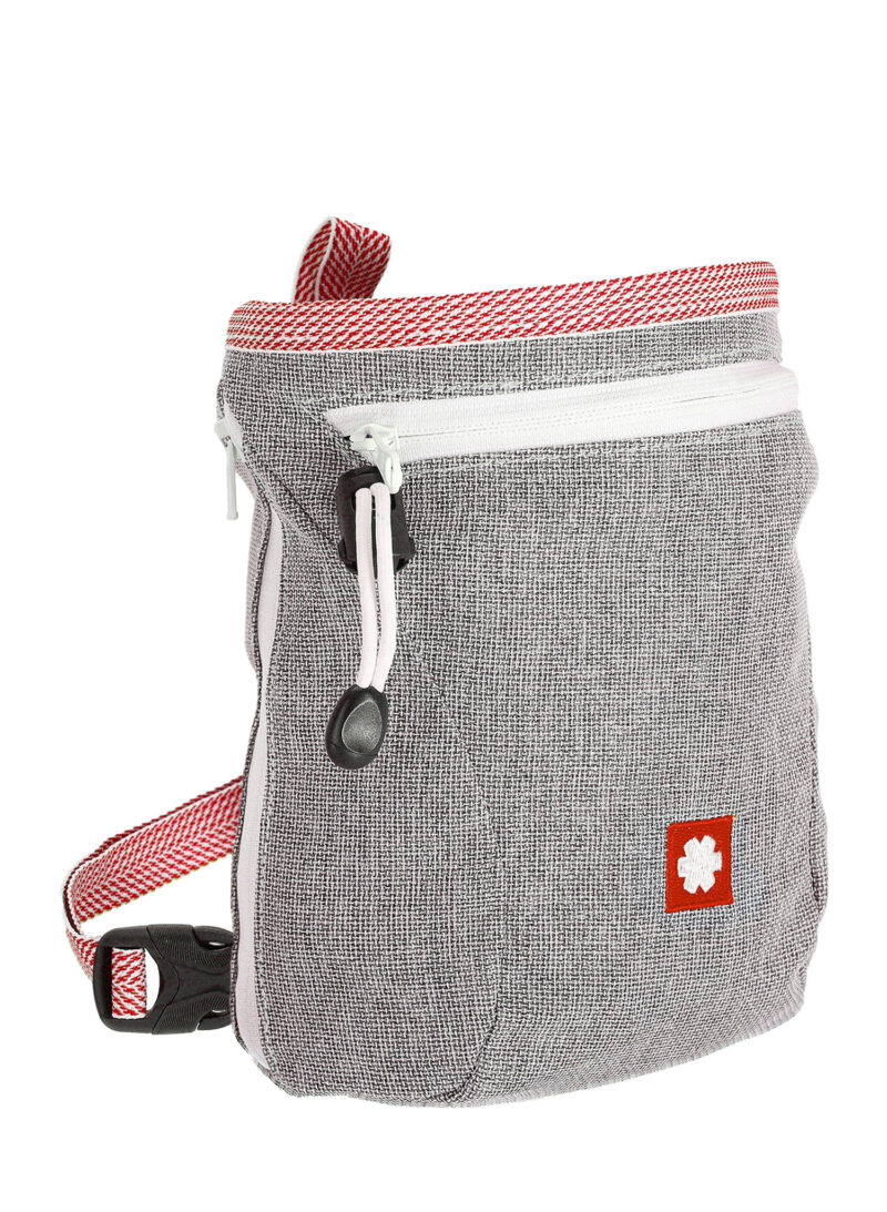 Sac magneziu Ocun Dusty Eco + Belt - grey/red