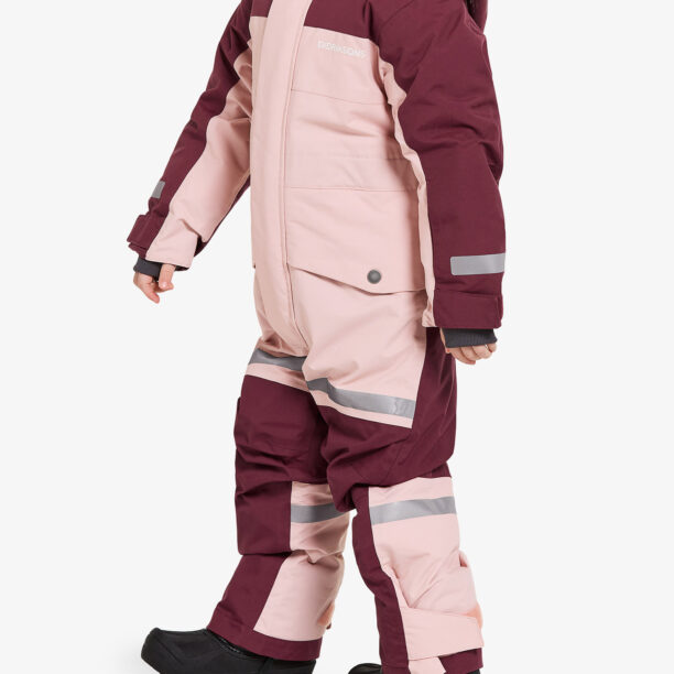 Cumpăra Salopete pentru fete Didriksons Bjarven Coverall 3 - dusty pink