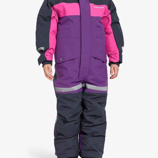 Salopete pentru fete Didriksons Bjarven Coverall 3 - royal purple