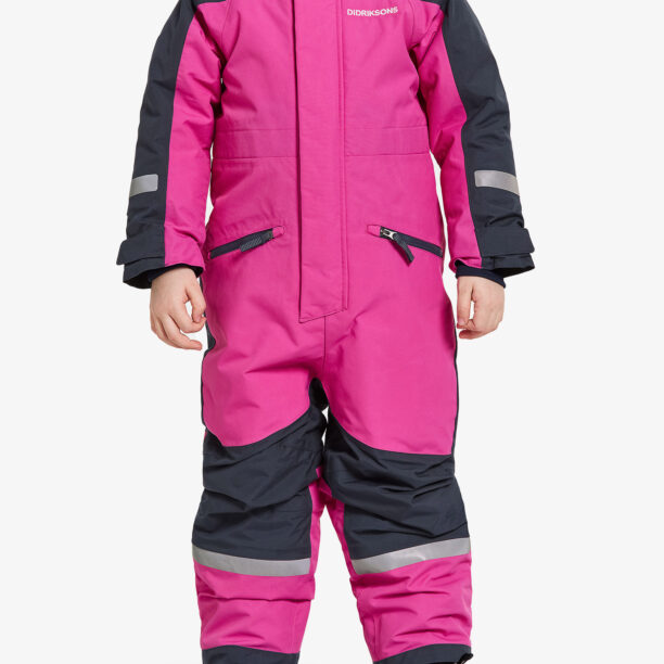 Salopete pentru fete Didriksons Neptun Coverall 3 - plastic pink