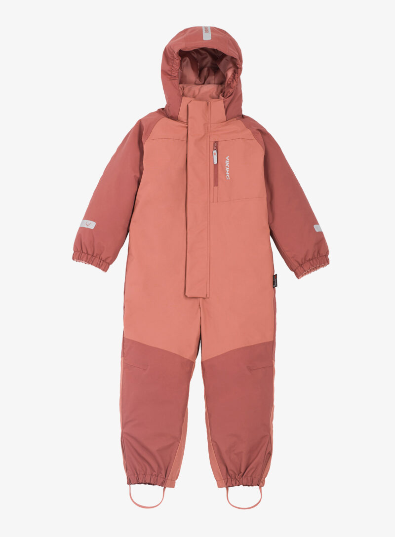 Salopete pentru fete Viking Footwear Toasty Winter Thermal Overall - pink