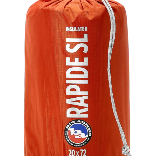 Preţ Saltea de voiaj Big Agnes Rapide Sl Insulated 20X72 Reg - orange