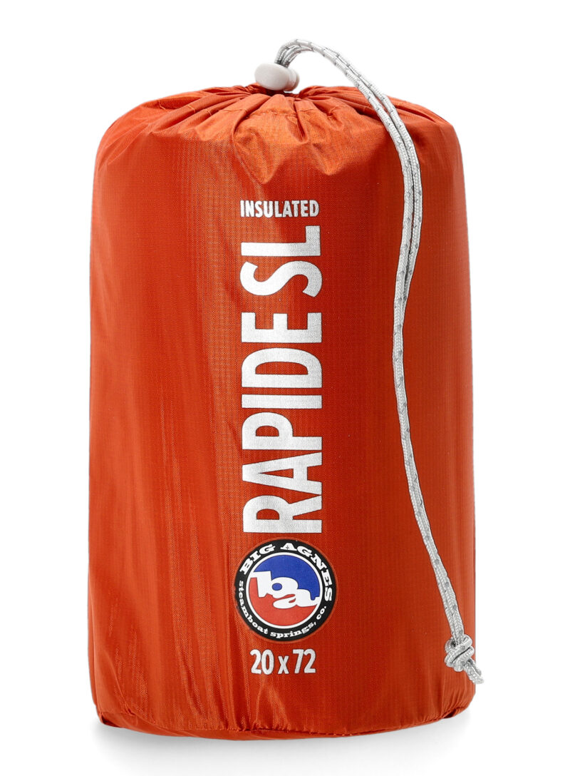 Preţ Saltea de voiaj Big Agnes Rapide Sl Insulated 20X72 Reg - orange