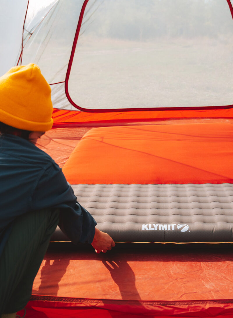 Cumpăra Saltea de voiaj Klymit Insulated Klymaloft Sleeping Pad Double - red