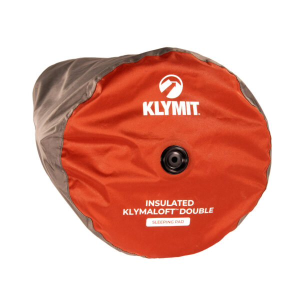 Original Saltea de voiaj Klymit Insulated Klymaloft Sleeping Pad Double - red