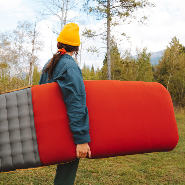 Saltea de voiaj Klymit Insulated Klymaloft Sleeping Pad XL - red preţ