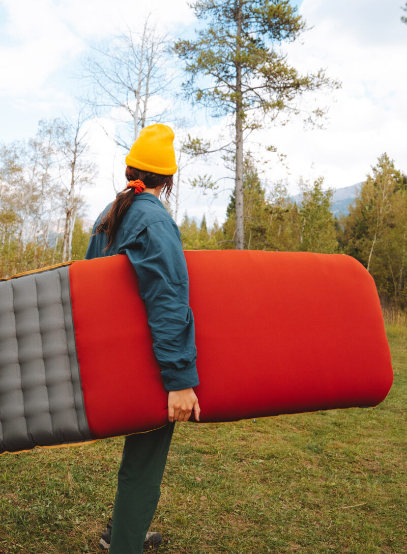 Saltea de voiaj Klymit Insulated Klymaloft Sleeping Pad XL - red preţ