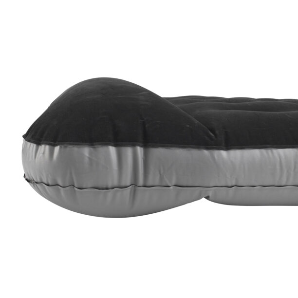 Saltea gonflabila Outwell Classic w/pillow & Pump Double - black/grey preţ