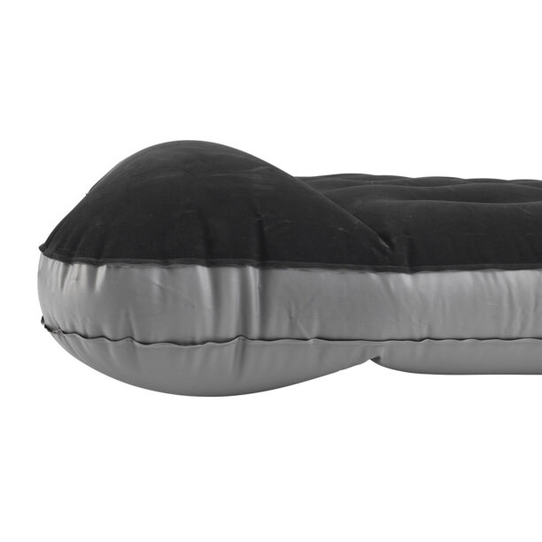 Saltea gonflabila Outwell Classic w/pillow & Pump Single - black/grey preţ