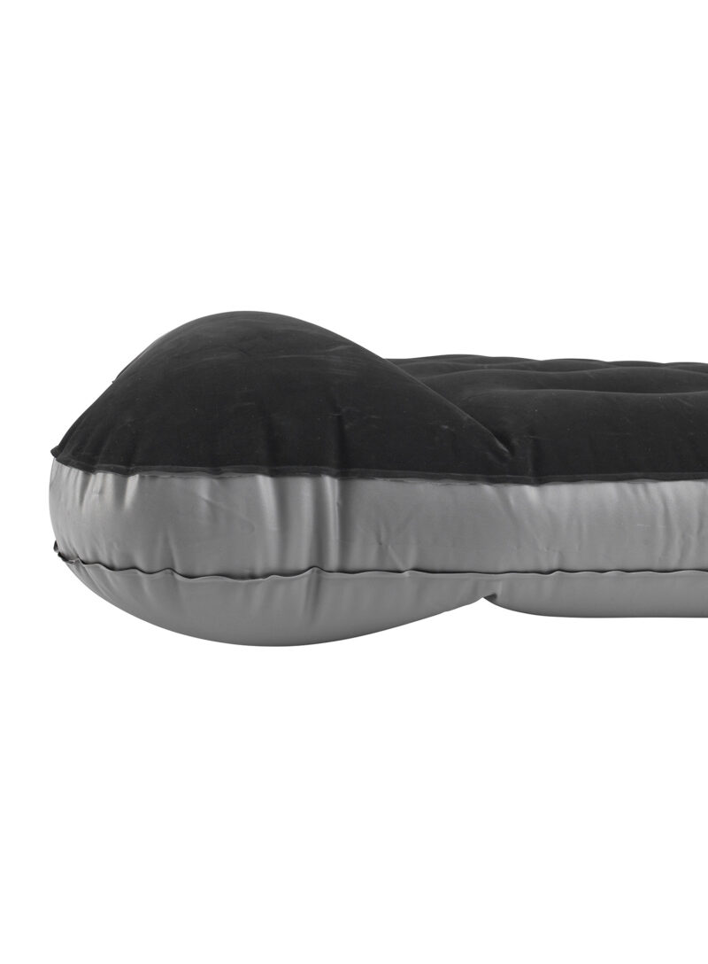 Saltea gonflabila Outwell Classic w/pillow & Pump Single - black/grey preţ