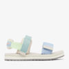 Sandale femei Columbia Via Sandal - dark stone/apricot fizz