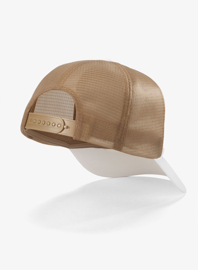 Șapcă Arcteryx Bird Trucker Curved Brim Hat - arctic silk/canvas preţ