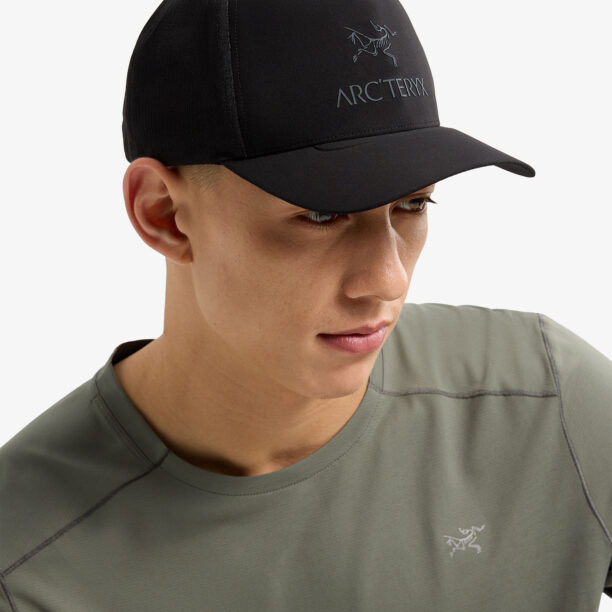 Cumpăra Șapcă Arcteryx Bird Word Trucker Curved Hat - black/graphite