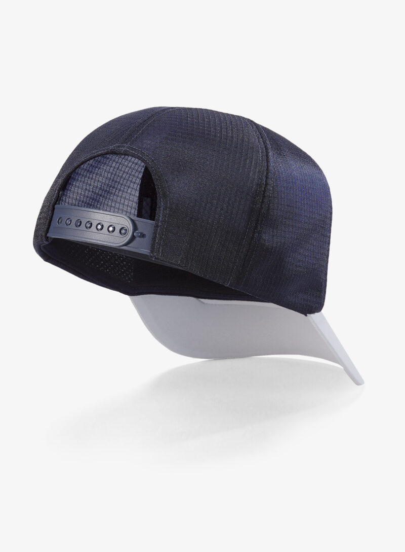 Șapcă Arcteryx Bird Word Trucker Curved Hat - solitude/black sapphire preţ