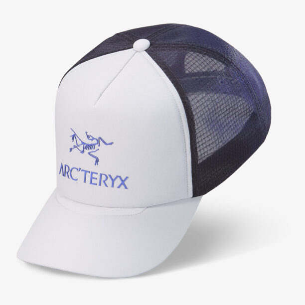 Șapcă Arcteryx Bird Word Trucker Curved Hat - solitude/black sapphire