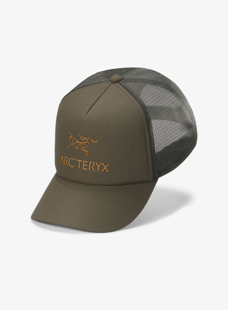 Șapcă Arcteryx Bird Word Trucker Curved Hat - tatsu/forage/yukon