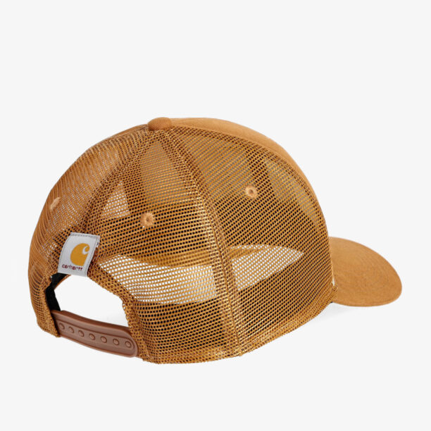 Șapcă Carhartt Canvas Mesh-Back C Patch Cap - carhartt brown preţ