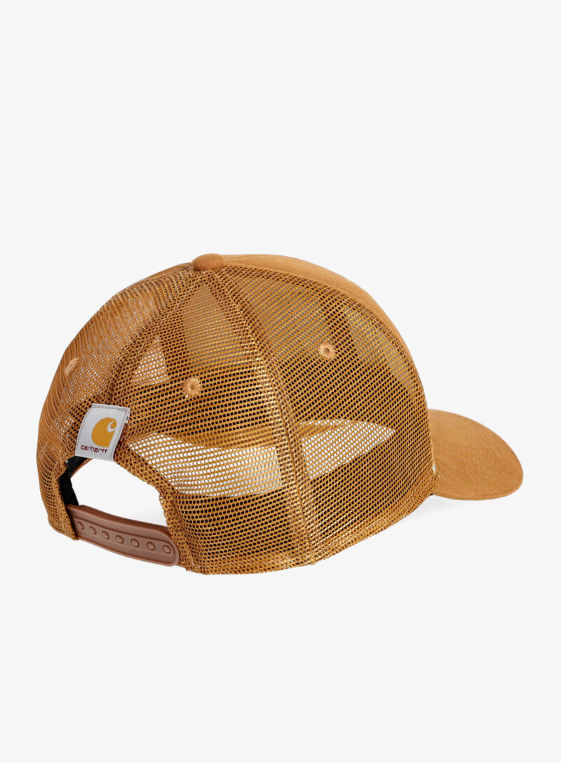 Șapcă Carhartt Canvas Mesh-Back C Patch Cap - carhartt brown preţ