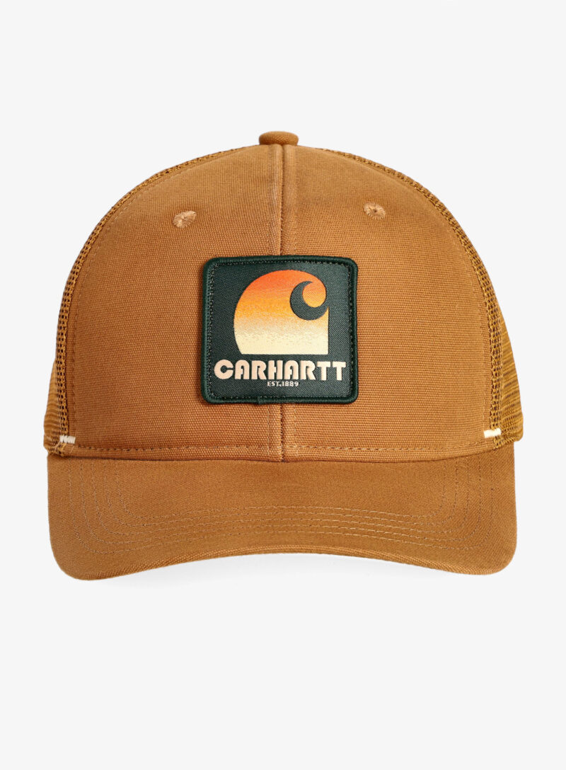 Cumpăra Șapcă Carhartt Canvas Mesh-Back C Patch Cap - carhartt brown