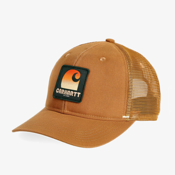 Șapcă Carhartt Canvas Mesh-Back C Patch Cap - carhartt brown