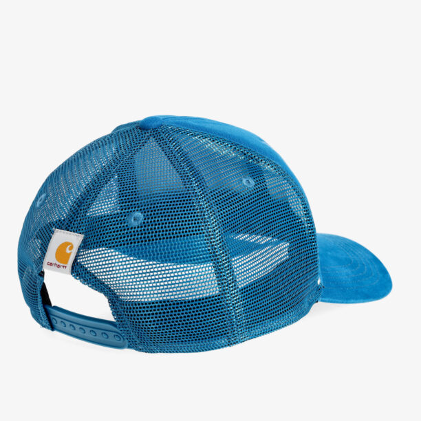 Șapcă Carhartt Canvas Mesh-Back C Patch Cap - deep lagoon preţ