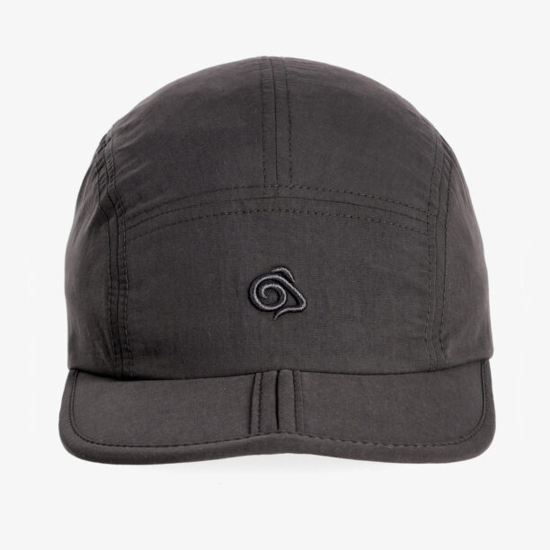 Original Șapcă Craghoppers NosiLife Packable Cap II - black pepper