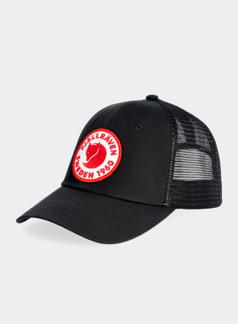 Șapcă Fjallraven 1960 Logo Langtradarkeps - black