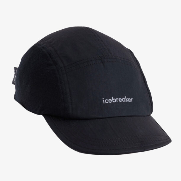 Șapcă Icebreaker Shell+ Windbreaker 5 Panel Cap - black