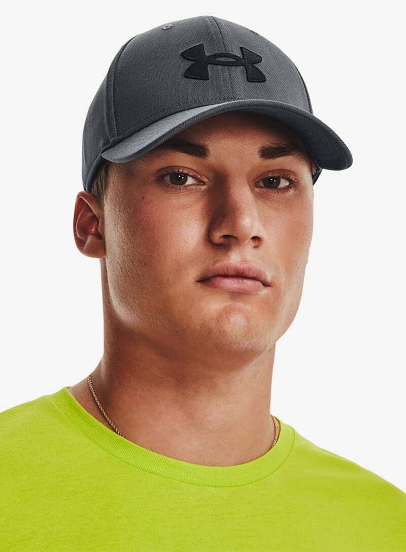 Original Șapcă bărbaţi Under Armour Blitzing Adjustable Cap - pitch gray/black