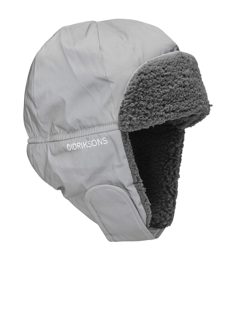 Șapcă pentru copii Didriksons Biggles Reflective Cap - silver