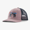 Șapcă pentru copii Patagonia Trucker Hat - fitz roy lynx stormy mauve