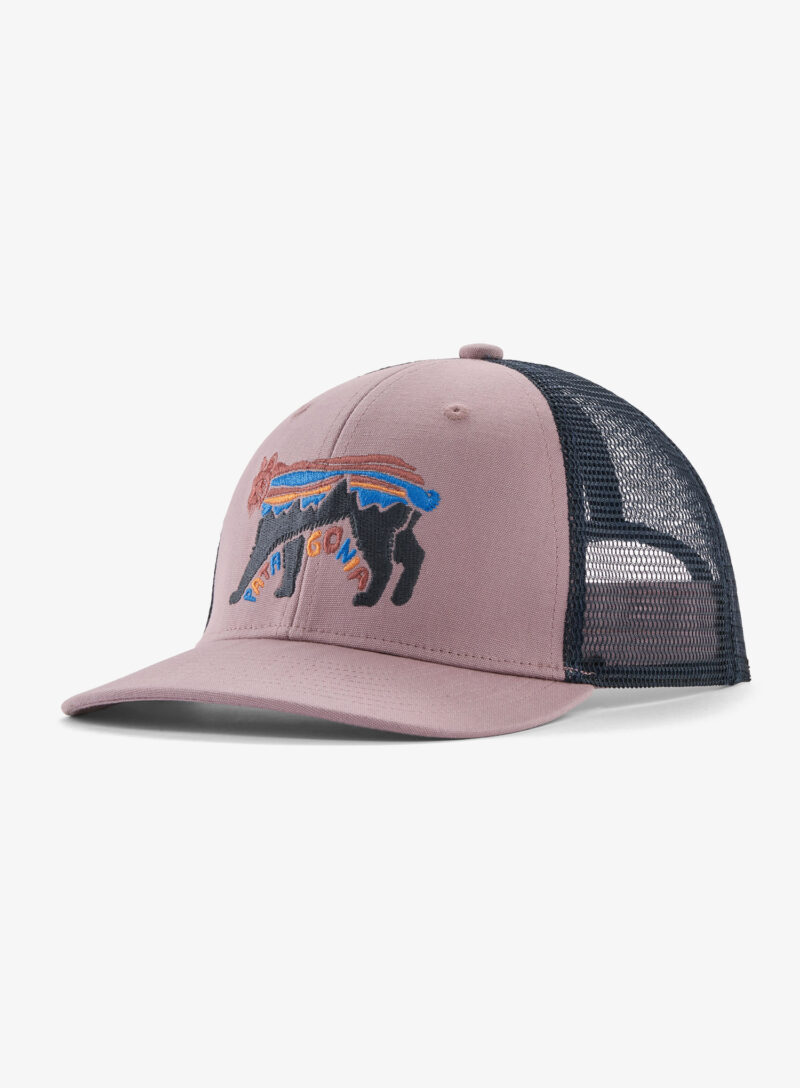 Șapcă pentru copii Patagonia Trucker Hat - fitz roy lynx stormy mauve